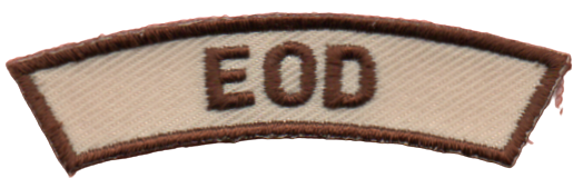 Ærmemærke for Ammunitionsrydder, EOD  