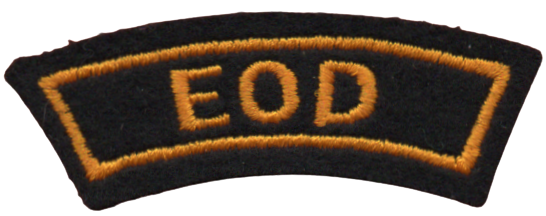 Ærmemærke for Ammunitionsrydder, EOD 