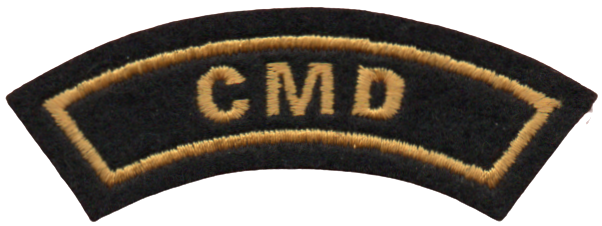 Ærmemærke for CMD. 