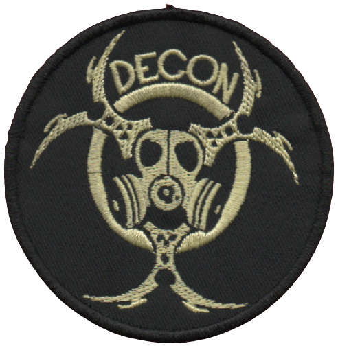 DECONTAMINERING  sektionen.
