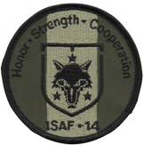 ISAF  hold 14. Afghanistan.