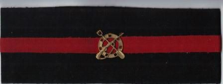Armbind for ingeniørkorpsets civile personel  år 1915